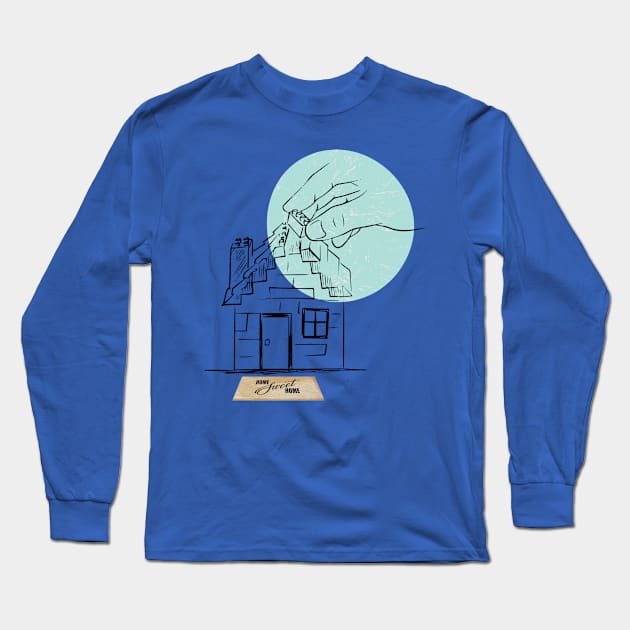 My Sweet Home Long Sleeve T-Shirt by B&C Fashion